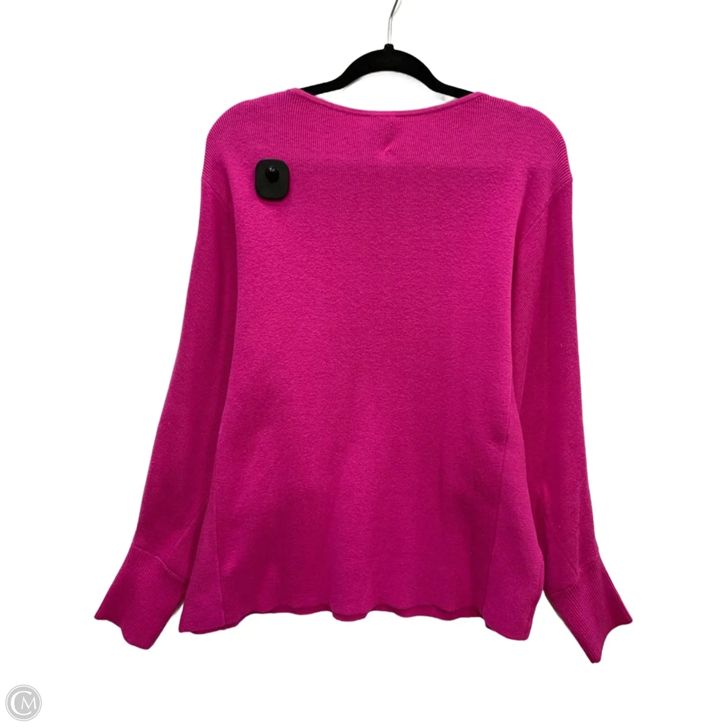 Sweater By Chicos In Pink, Size: Xl