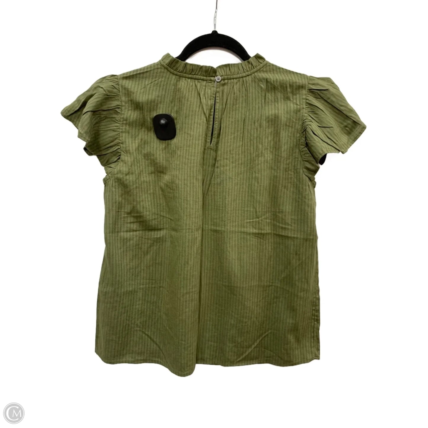 Top Short Sleeve By Loft In Green, Size: S