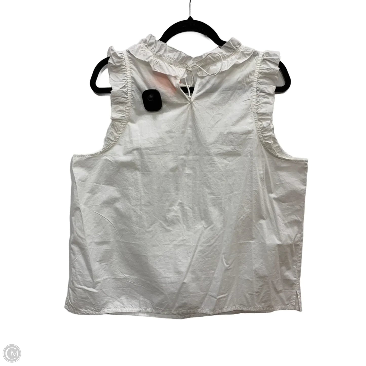 Tank Top By J. Crew In White, Size: L