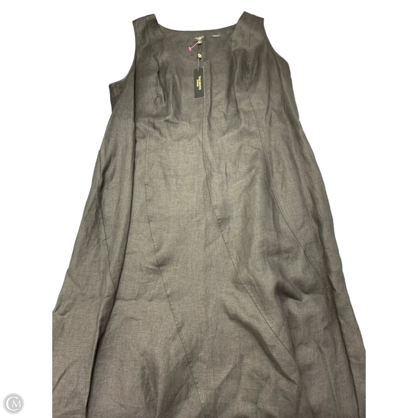 Dress Casual Maxi By Talbots In Black, Size: 16