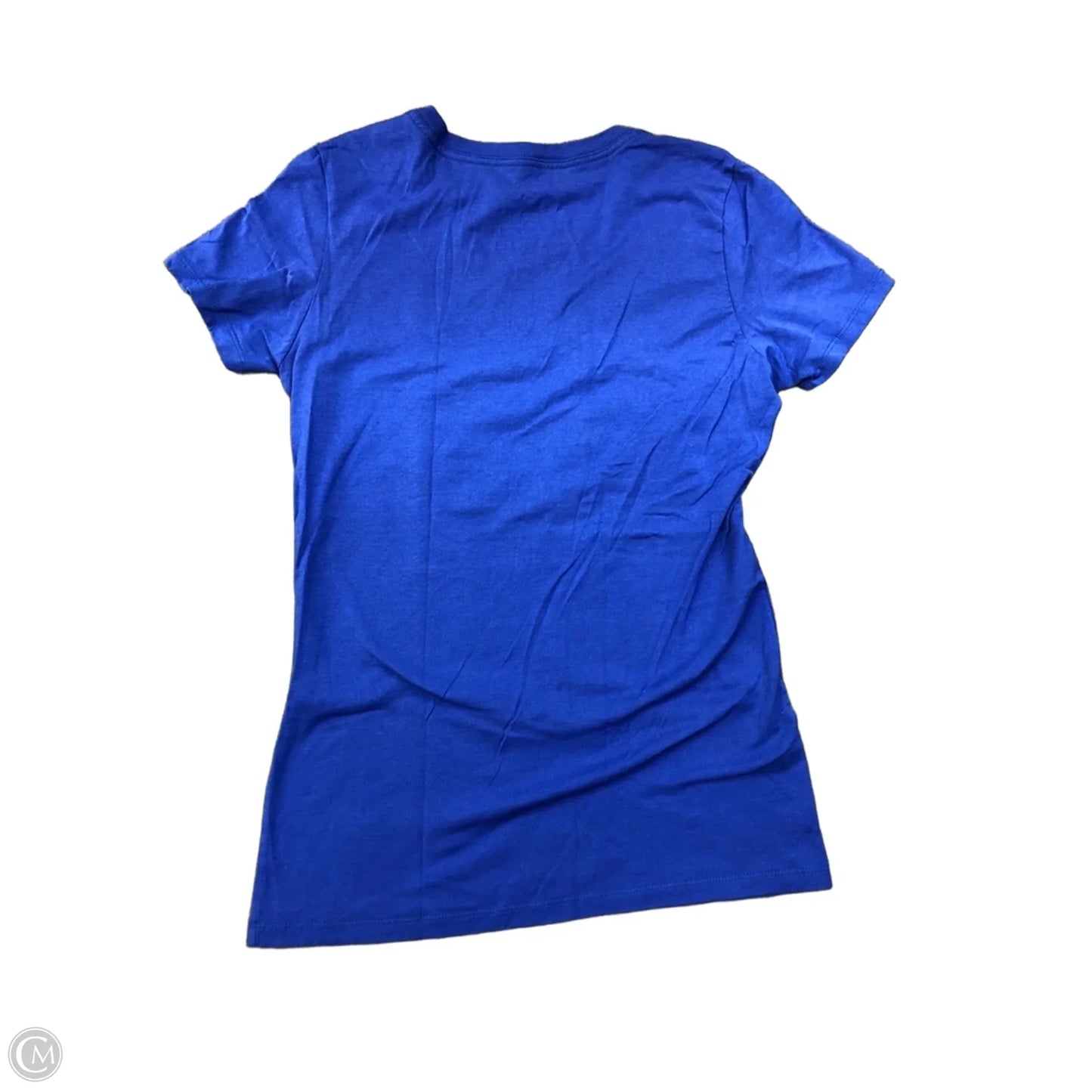 Top Short Sleeve By Nike In Blue, Size: M