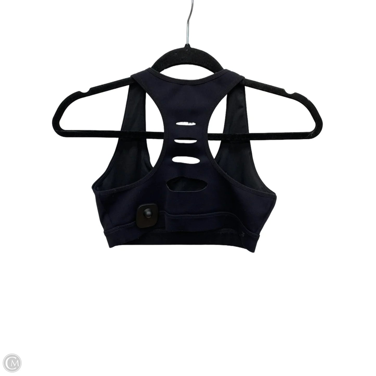 Athletic Bra By Clothes Mentor In Black, Size: S