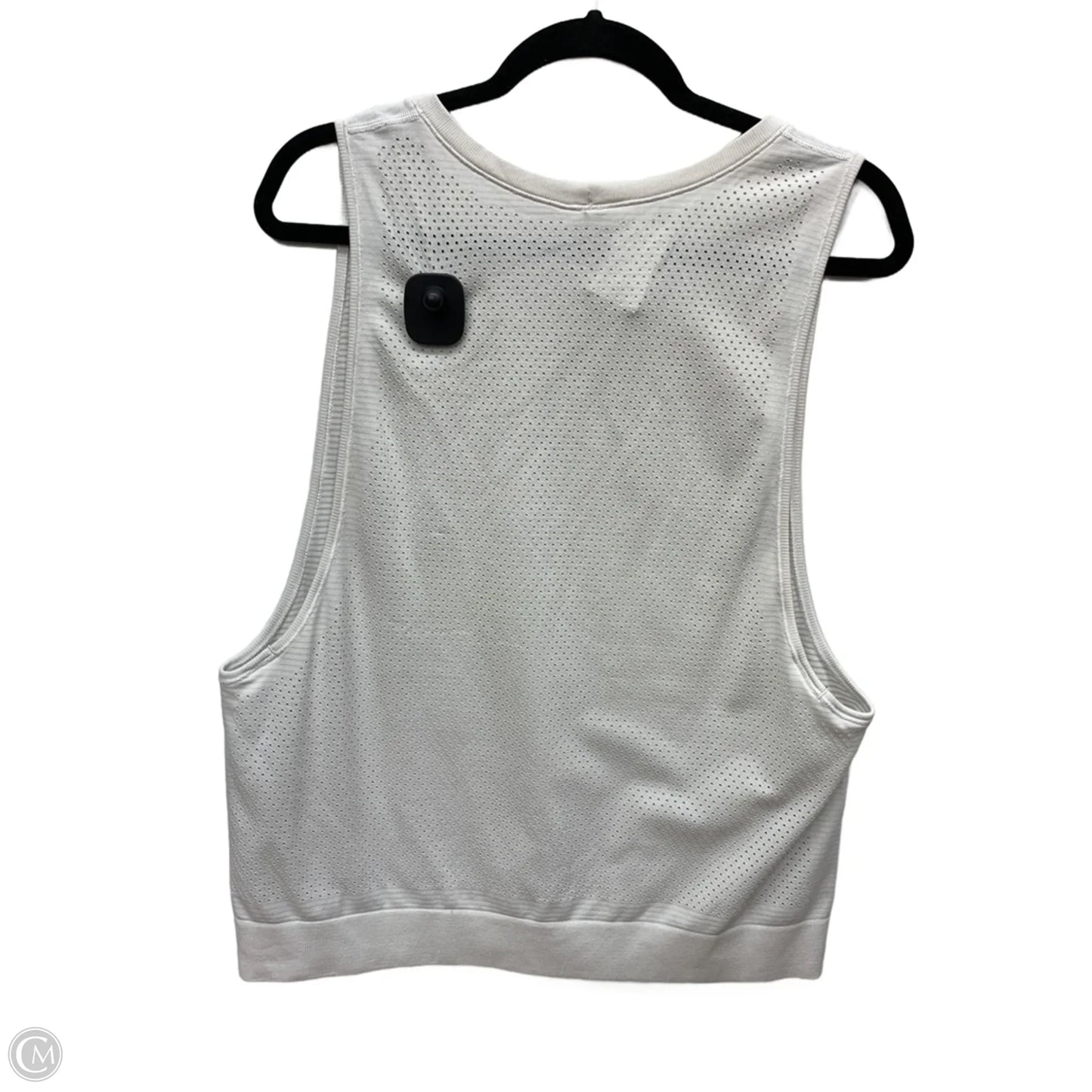 Athletic Tank Top By Lululemon In White, Size: L