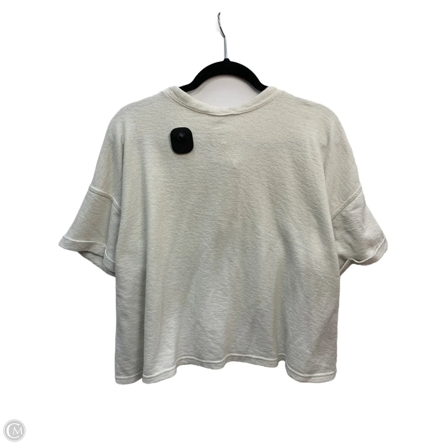 Top Short Sleeve By Universal Thread In Cream, Size: Xxl