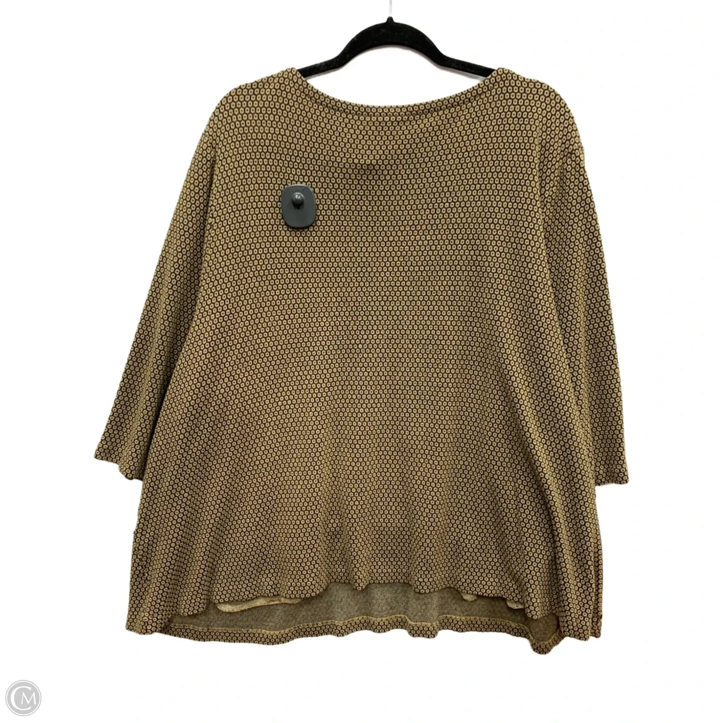 Sweater By J. Jill In Black & Tan, Size: 4x