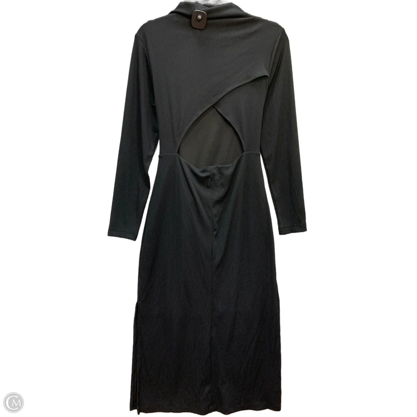 Dress Party Long By H&m In Black, Size: M