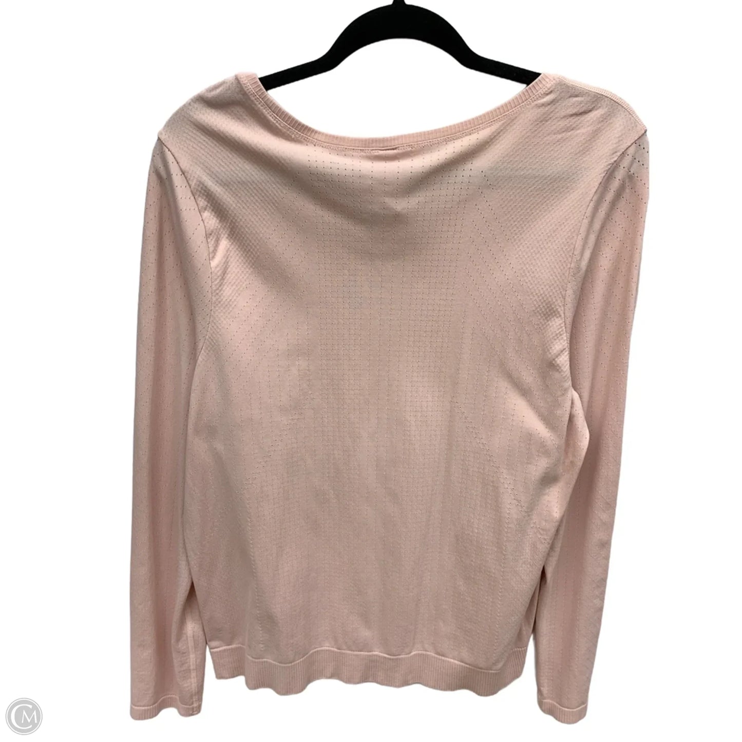 Athletic Top Long Sleeve Crewneck By Athleta In Pink, Size: Xl