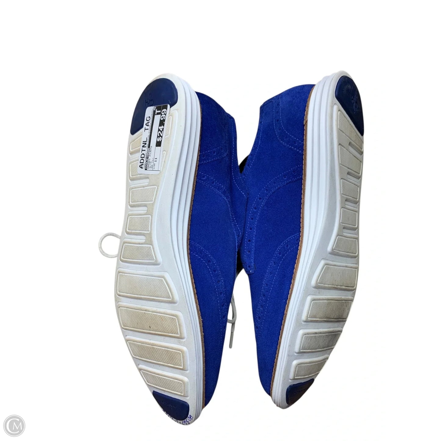 Shoes Flats By Cole-haan In Blue, Size: 11