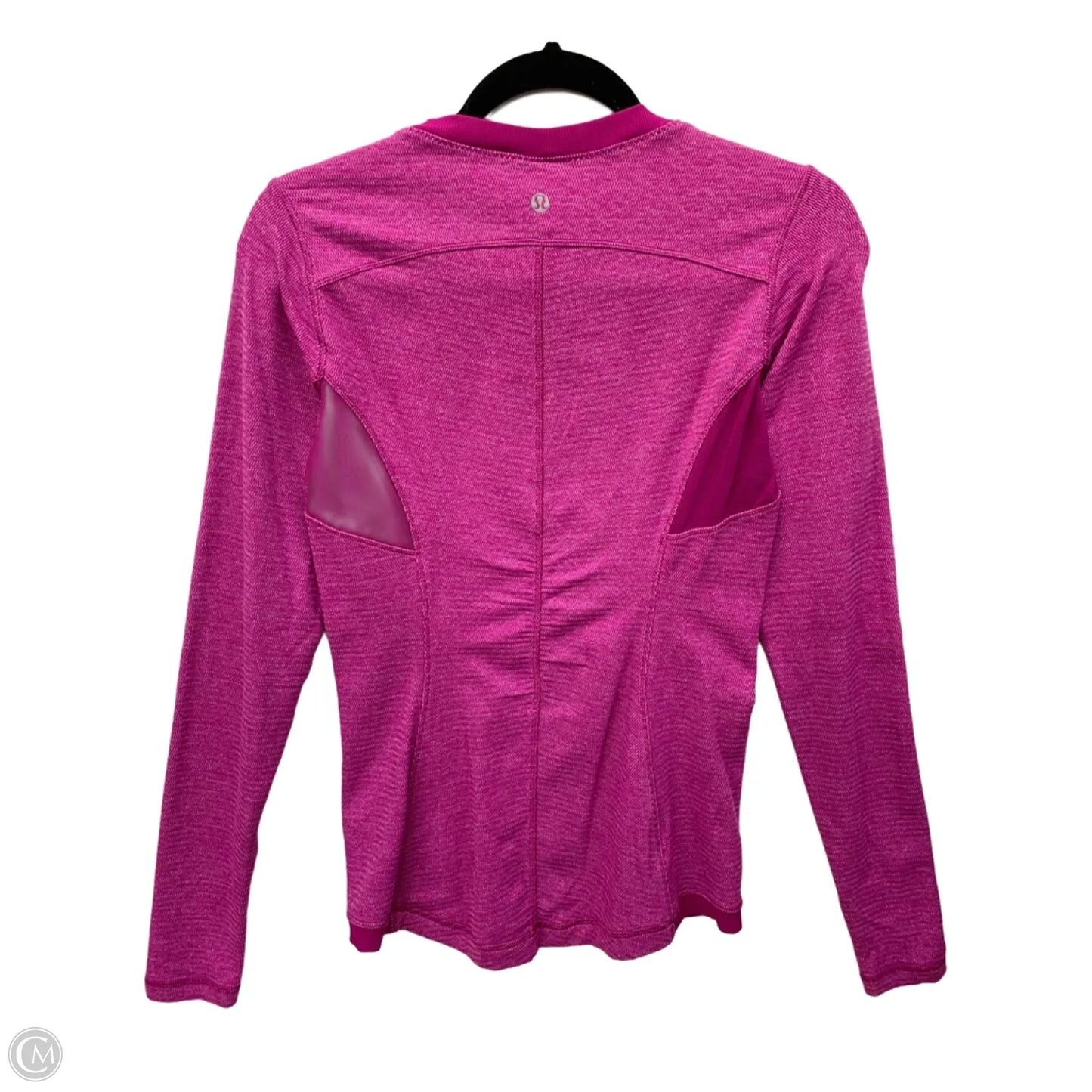 Athletic Top Long Sleeve Crewneck By Lululemon In Pink, Size: 6