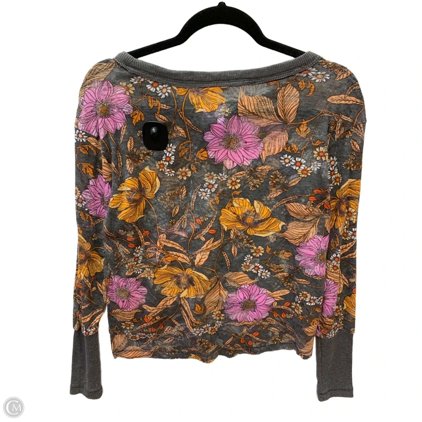 Top Long Sleeve By Pilcro In Floral Print, Size: Xs