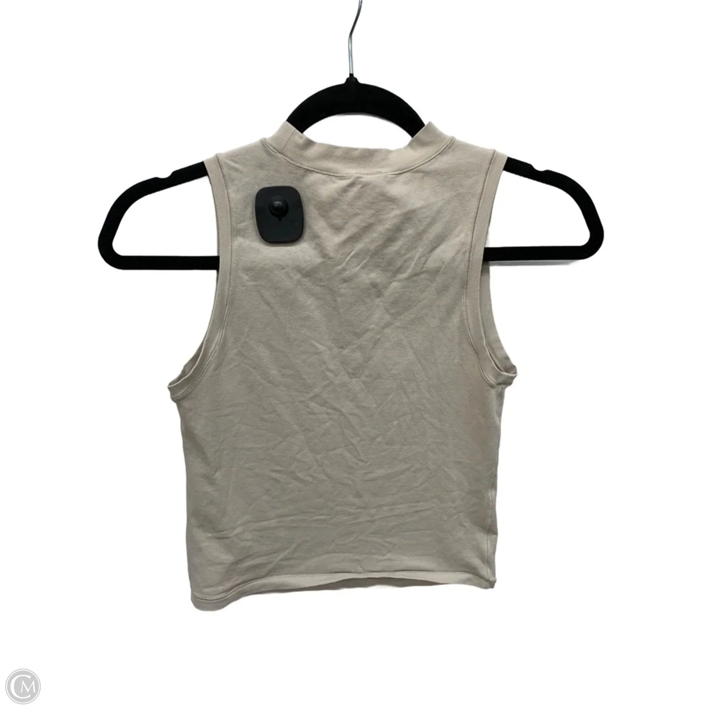 Athletic Tank Top By Yogalicious In Beige, Size: Xs