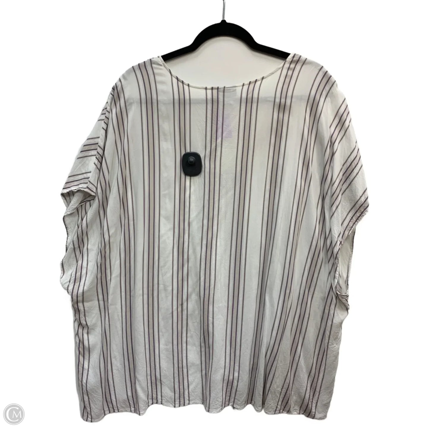 Top Sleeveless By Torrid In White, Size: 28