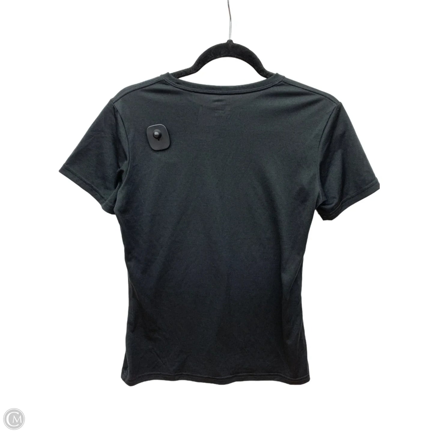 Athletic Top Short Sleeve By Nike In Black, Size: M