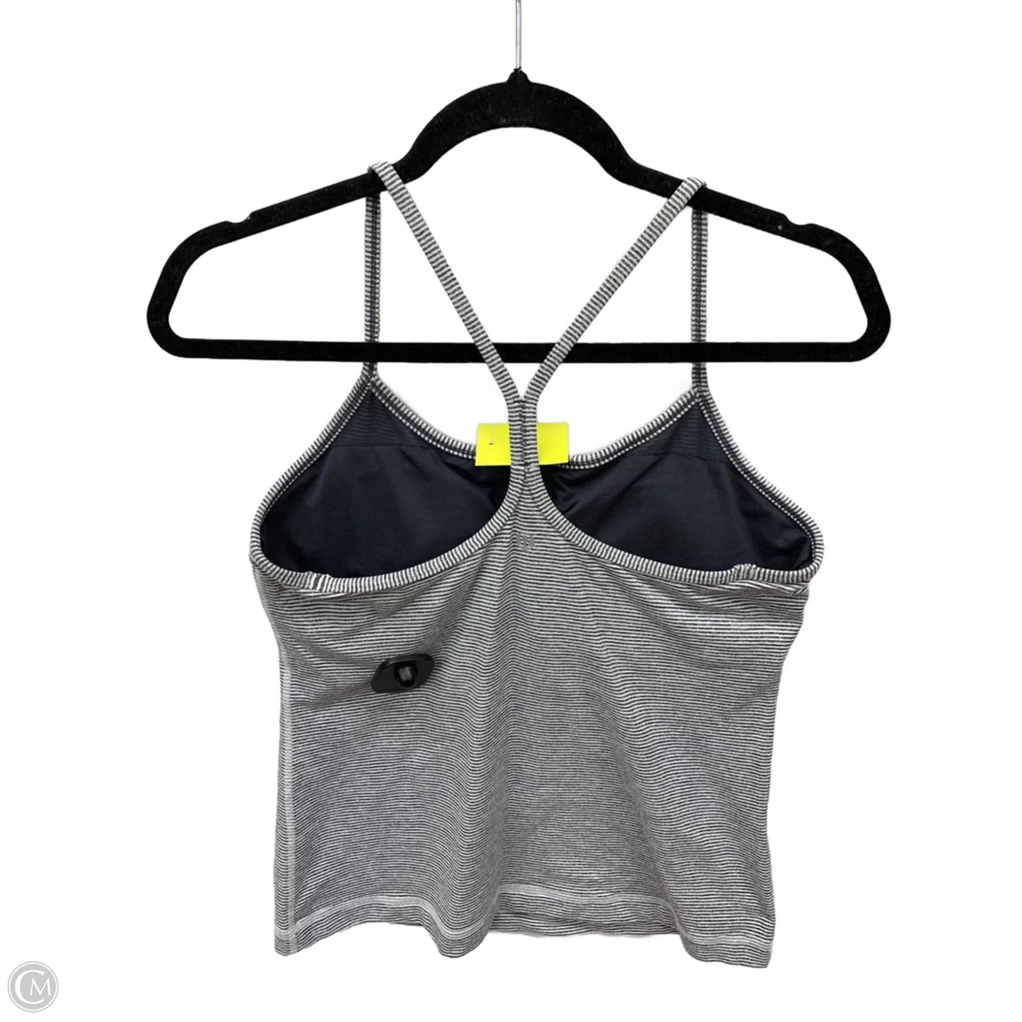 Athletic Tank Top By Lululemon In Striped Pattern, Size: 10