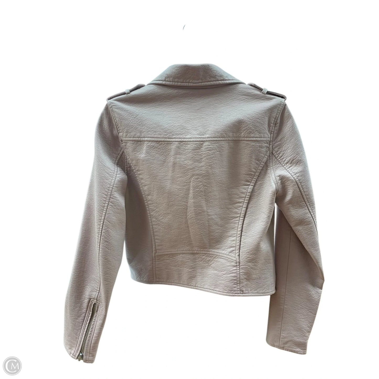 Jacket Leather By Pistola In Pink, Size: S