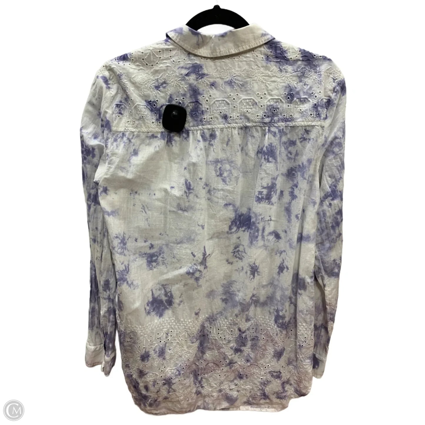 Top Long Sleeve By Pilcro In Purple, Size: S