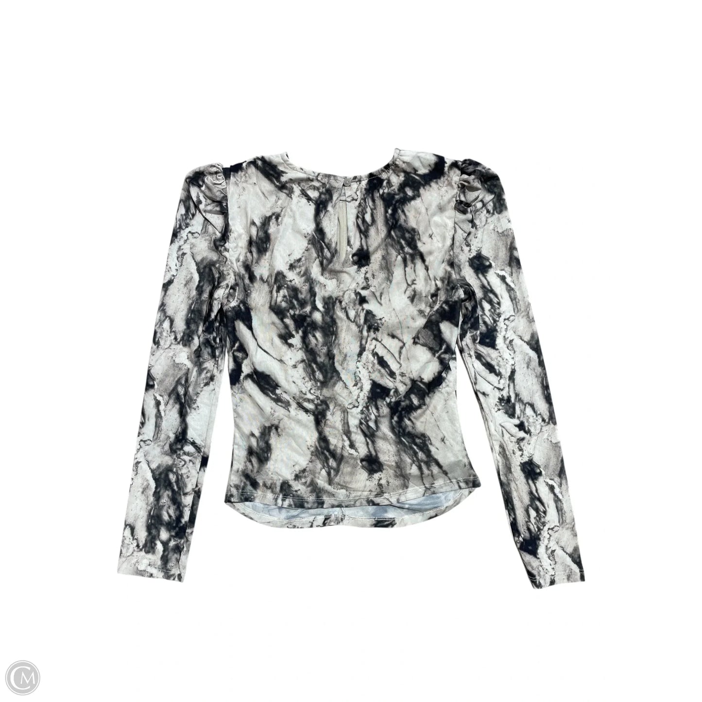 Blouse Long Sleeve By Walter Baker In Animal Print, Size: M