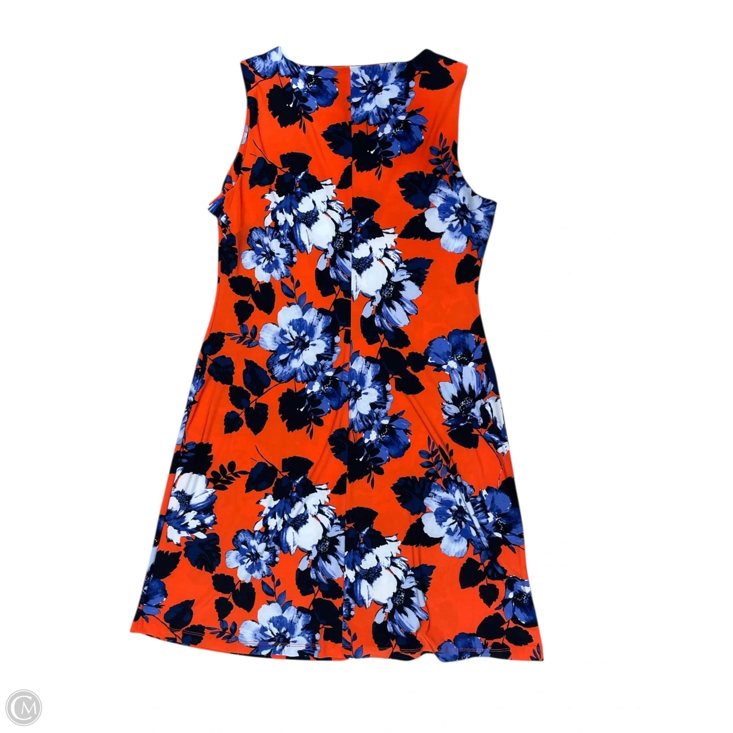 Dress Casual Midi By Tommy Hilfiger In Floral Print, Size: 8