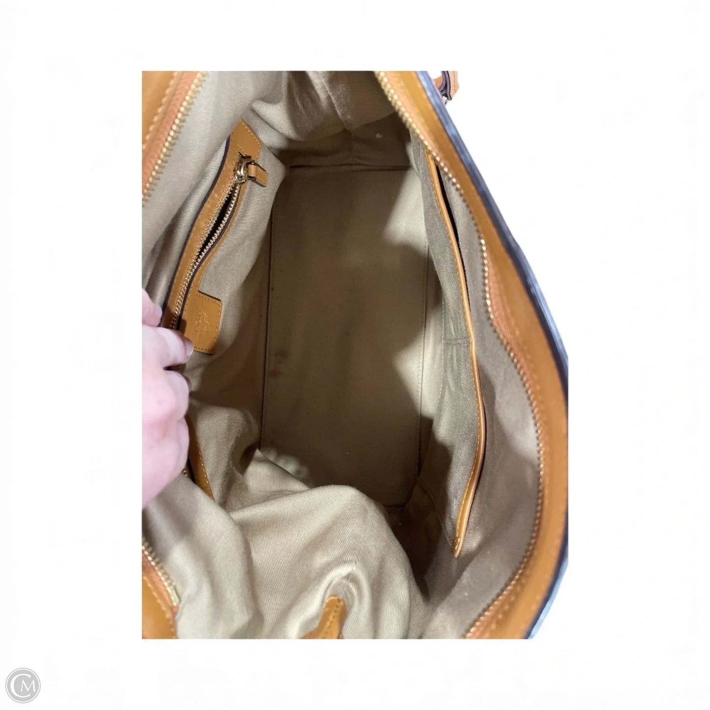 Handbag Luxury Designer By Mcm, Size: Medium