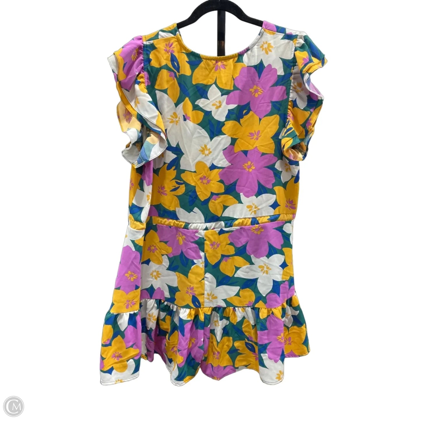 Dress Casual Short By Entro In Floral Print, Size: L