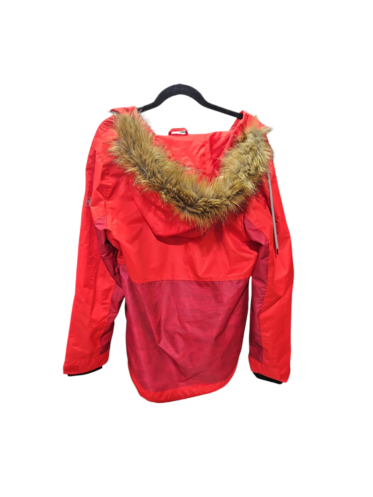 Jacket Utility By Clothes Mentor In Red, Size: L