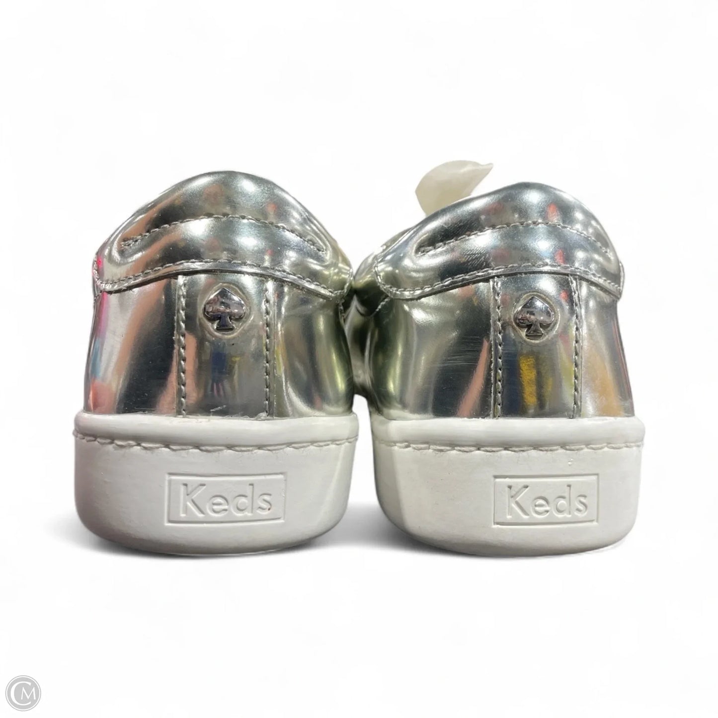 Shoes Designer By Kate Spade In Gold, Size: 8