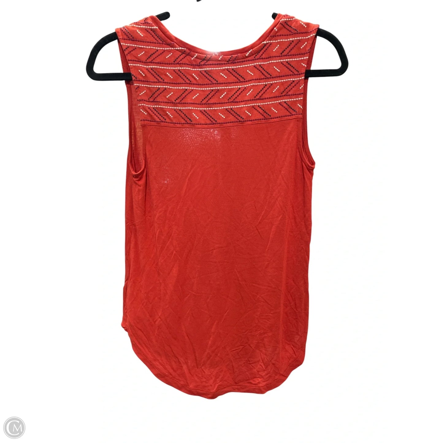 Top Sleeveless By Old Navy In Orange, Size: Xs