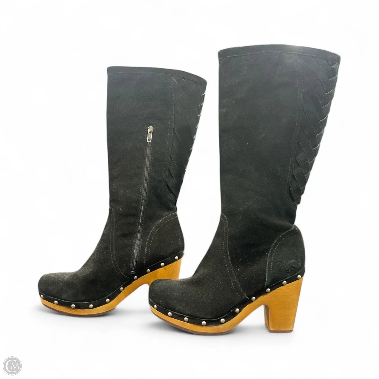 Boots Designer By Ugg In Black, Size: 10