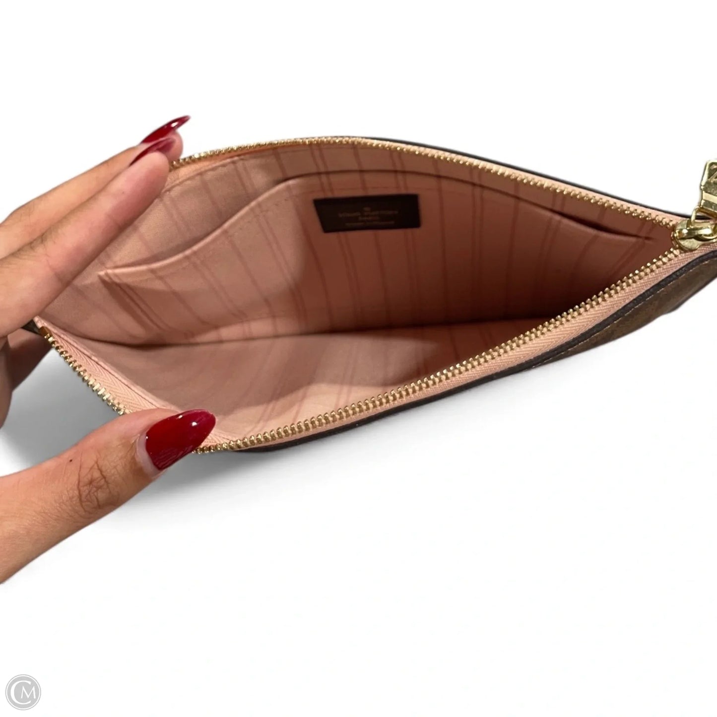 Wristlet Luxury Designer By Louis Vuitton, Size: Medium