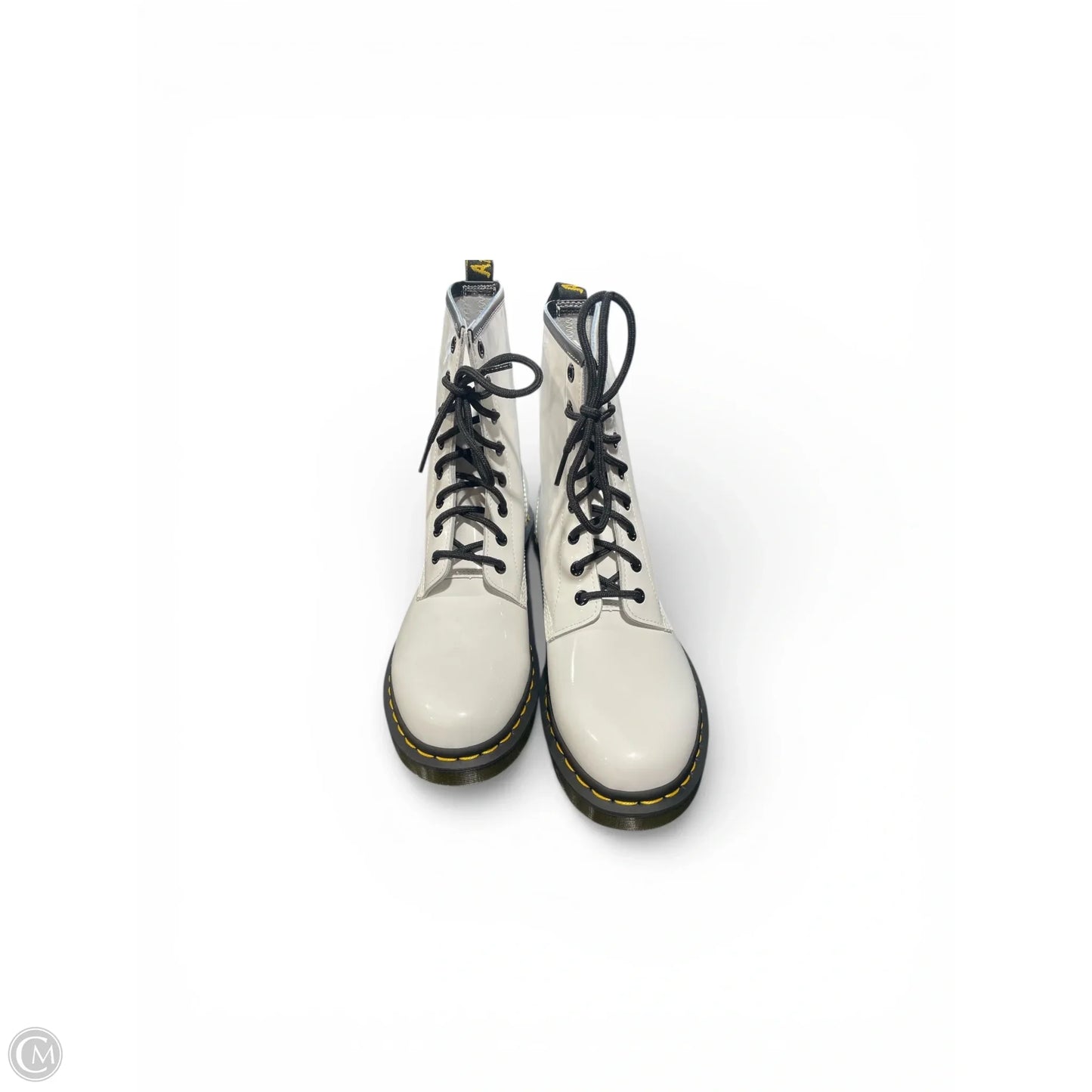 Boots Combat By Dr Martens In White, Size: 11
