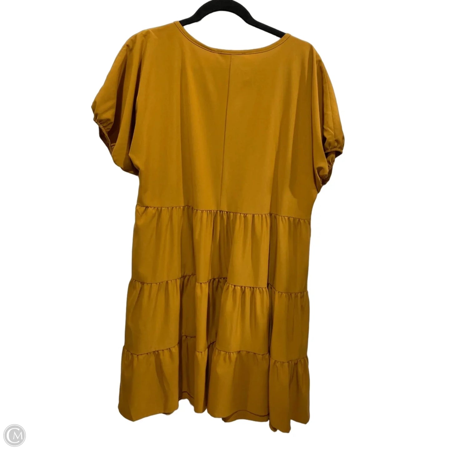 Dress Casual Midi By Clothes Mentor In Brown, Size: S
