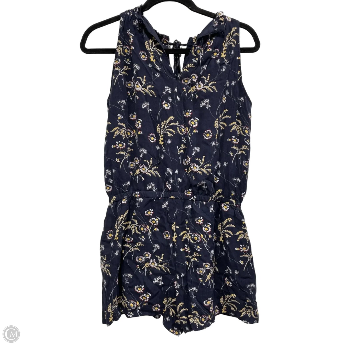 Romper By Loft In Floral Print, Size: Xsp