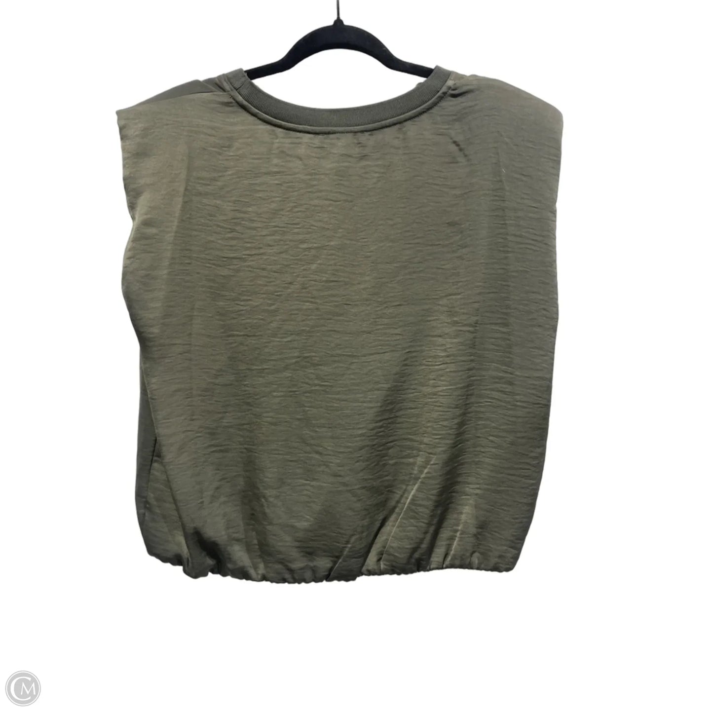 Blouse Sleeveless By Skies Are Blue In Green, Size: L