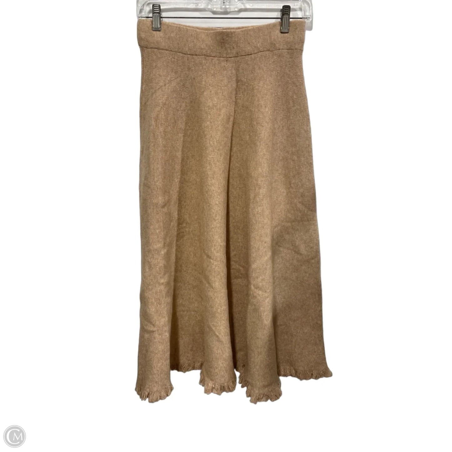 Skirt Maxi By Clothes Mentor In Tan, Size: S