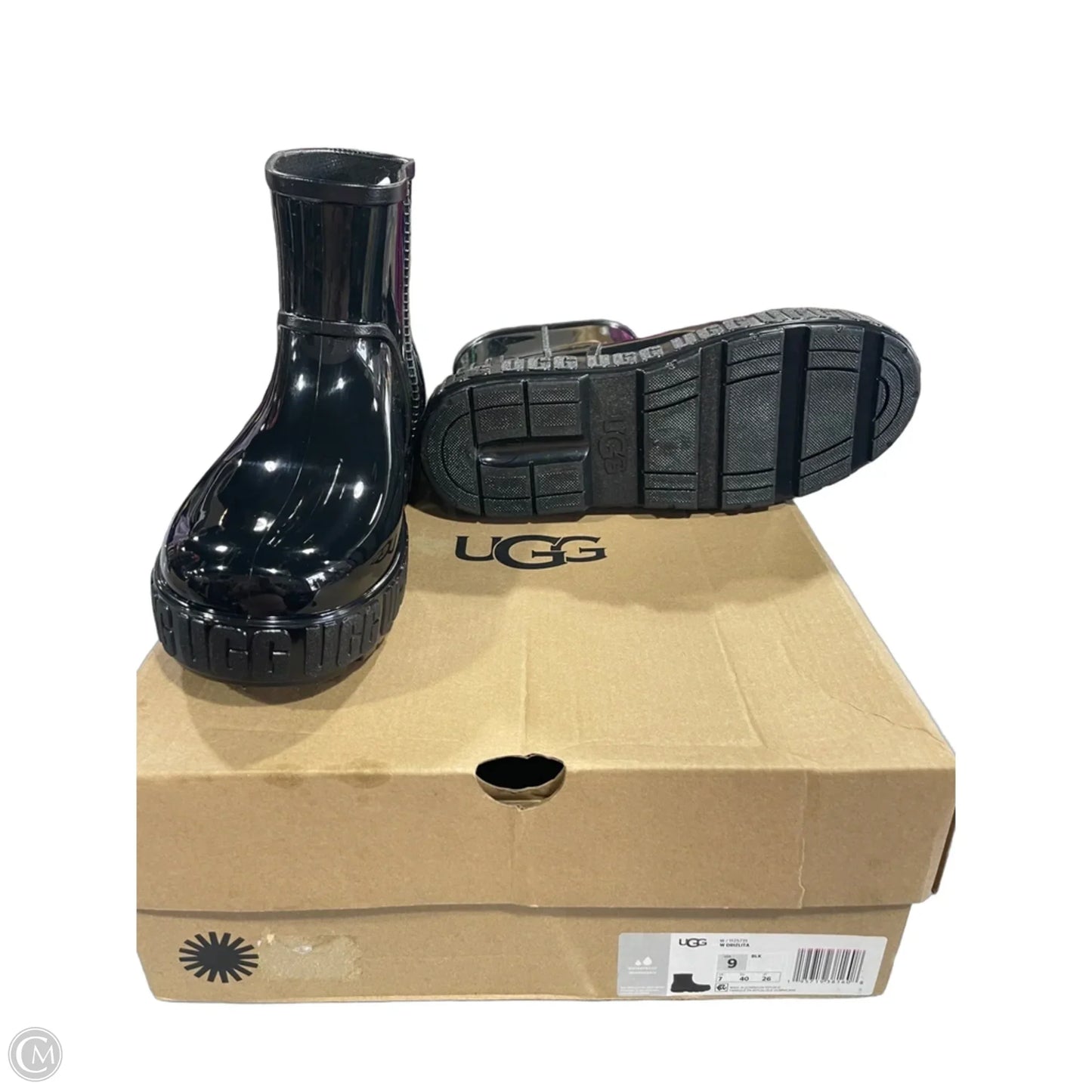 Boots Designer By Ugg In Black, Size: 9
