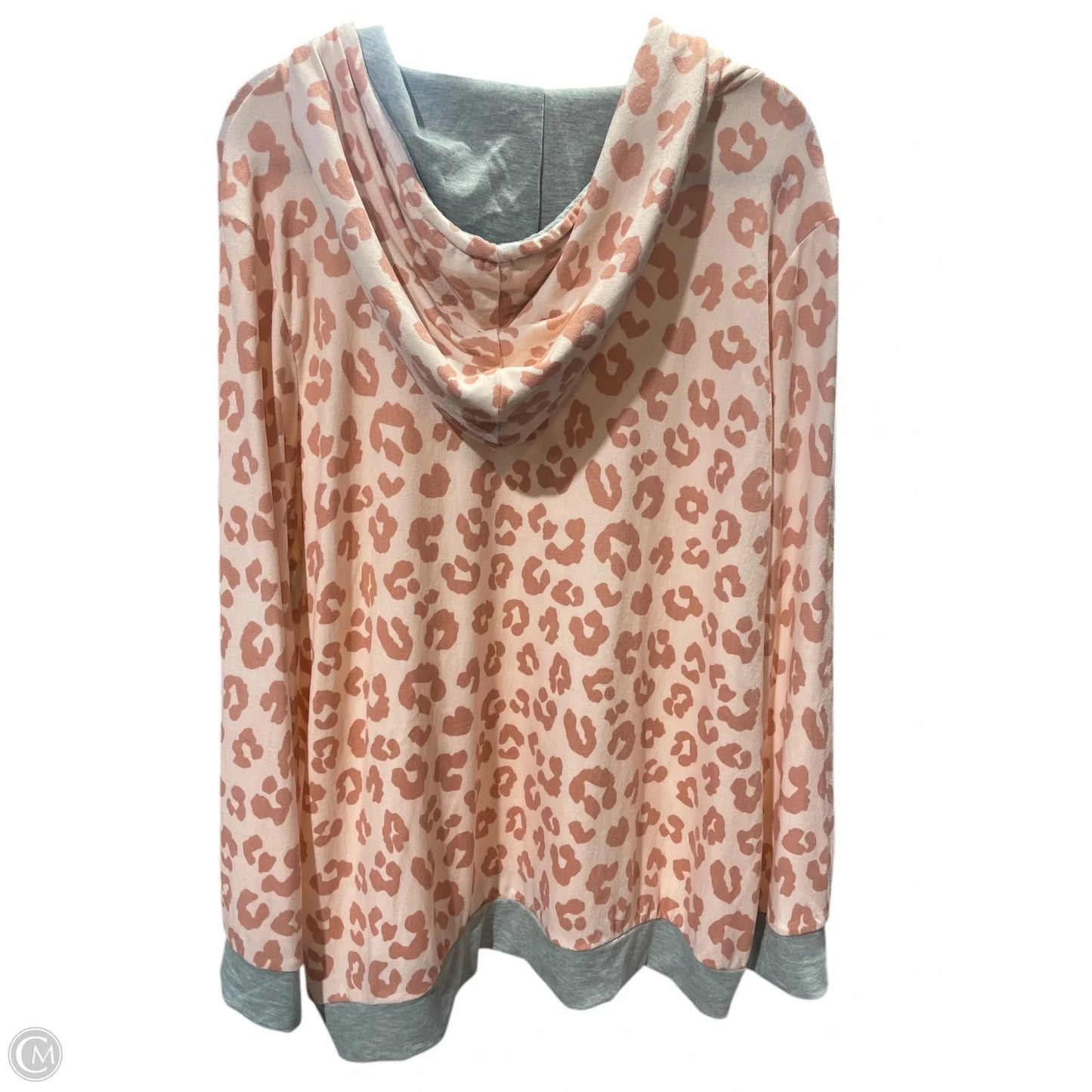 Sweatshirt Hoodie By Heimish Usa In Animal Print, Size: 3x