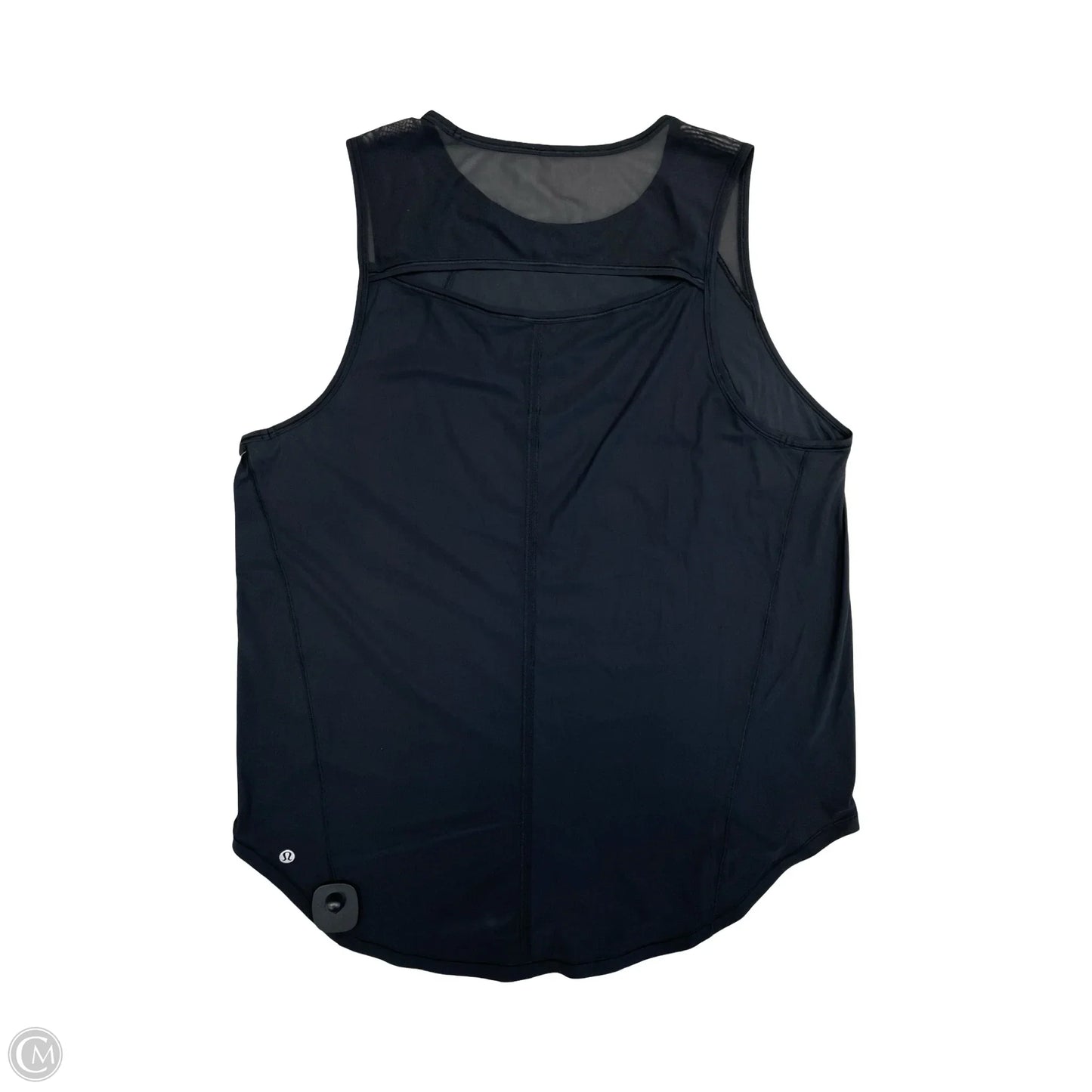 Athletic Tank Top By Lululemon In Black, Size: L