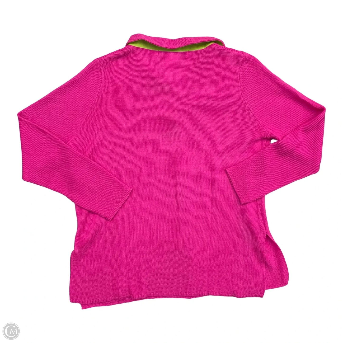 Sweater Cardigan By Gretchen Scott In Pink, Size: Xl