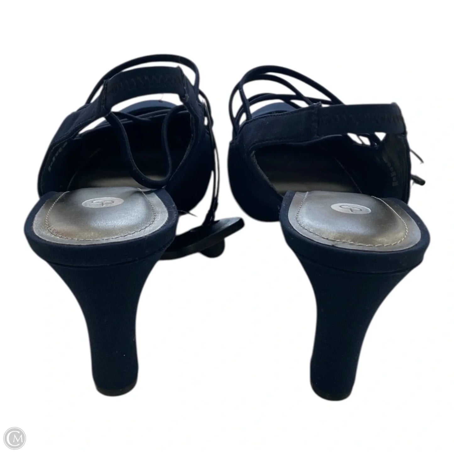 Shoes Heels Block By Dressbarn In Navy, Size: 9