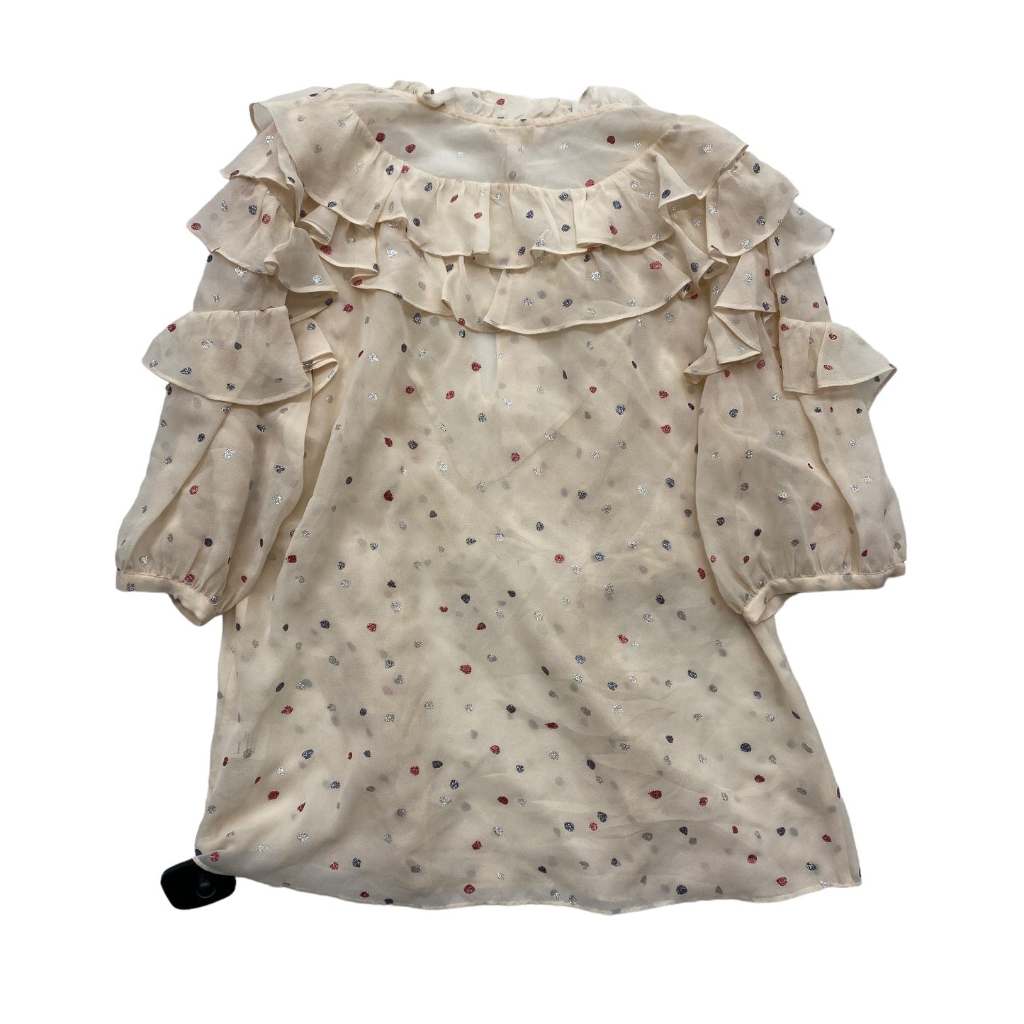 Top Short Sleeve Designer By Rebecca Taylor Size: M