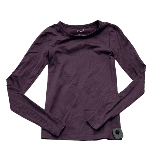 Athletic Top Long Sleeve Crewneck By Flx  Size: Xs