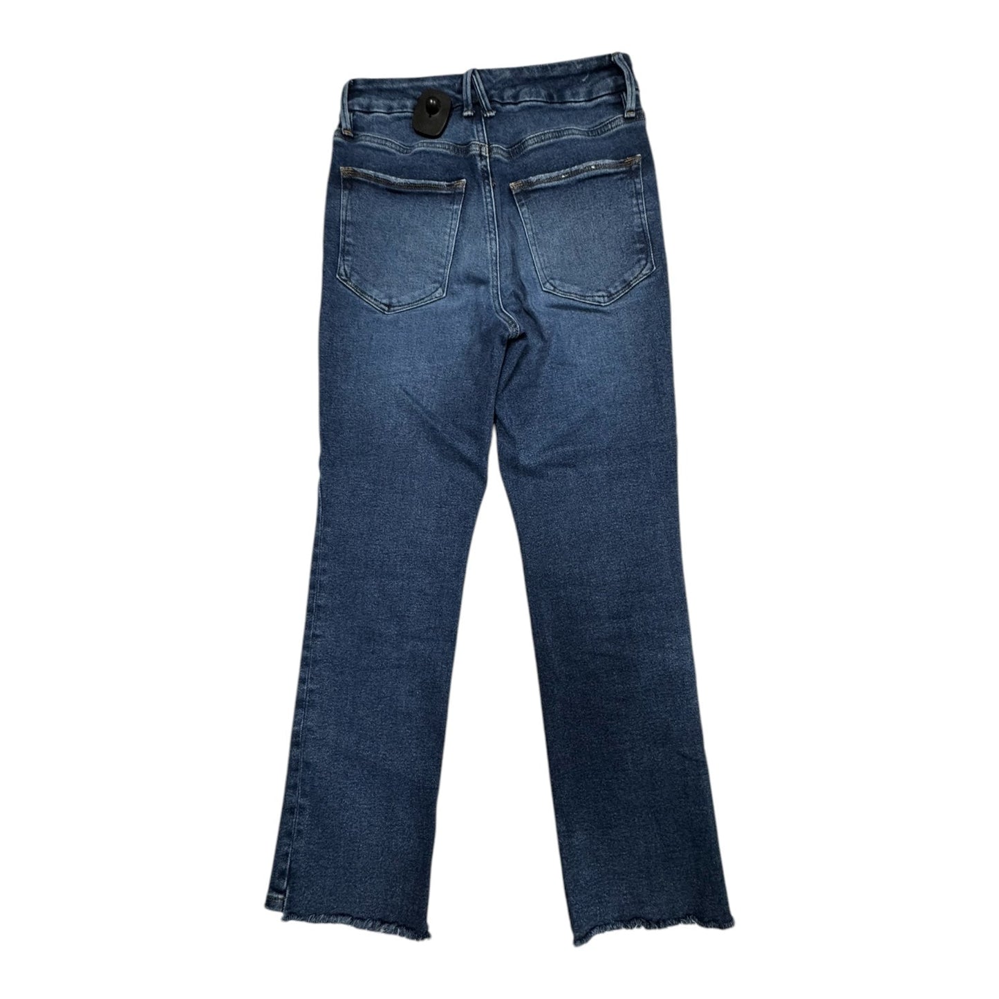 Jeans Boot Cut By Good American In Blue Denim, Size: 4