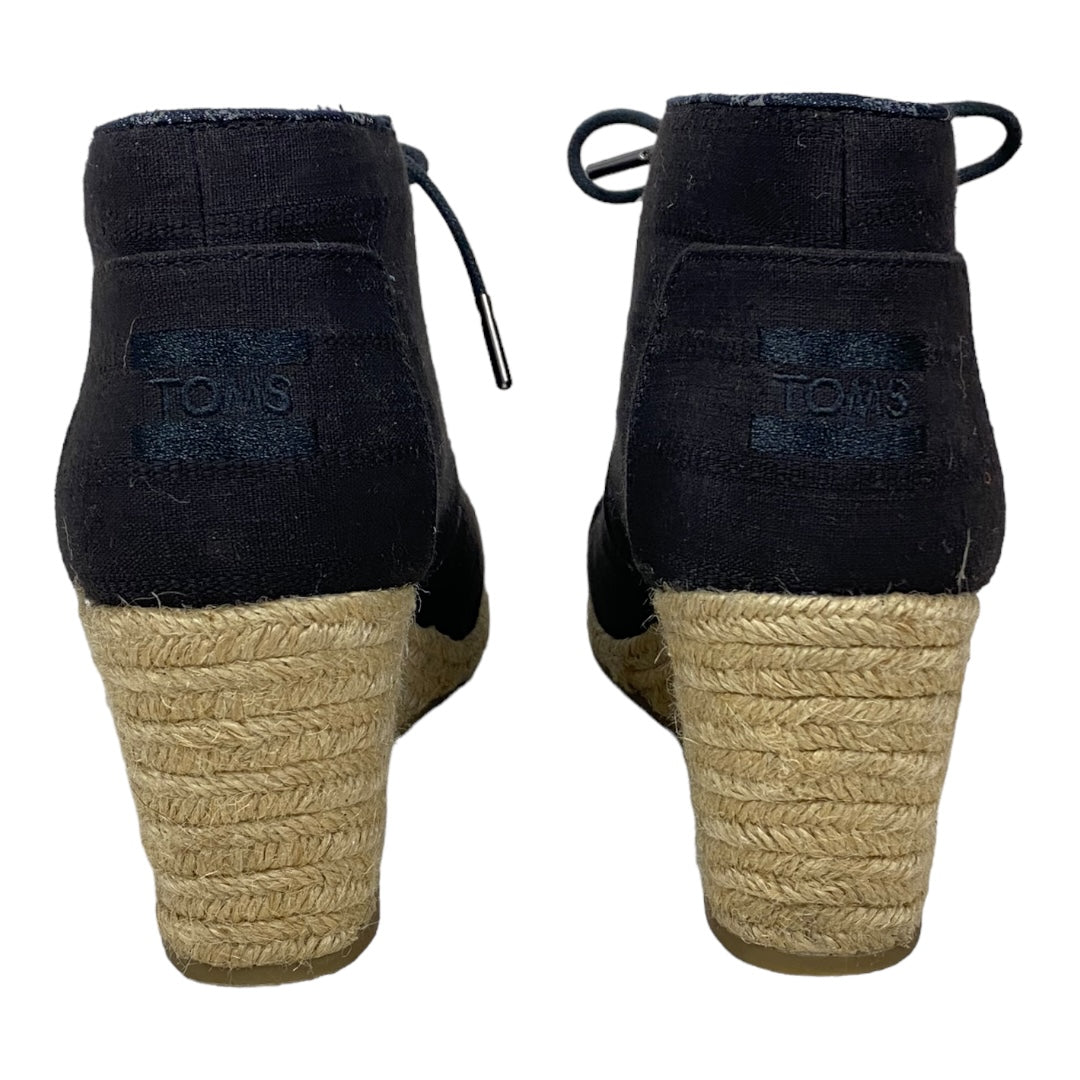 Shoes Heels Wedge By Toms Size: 7