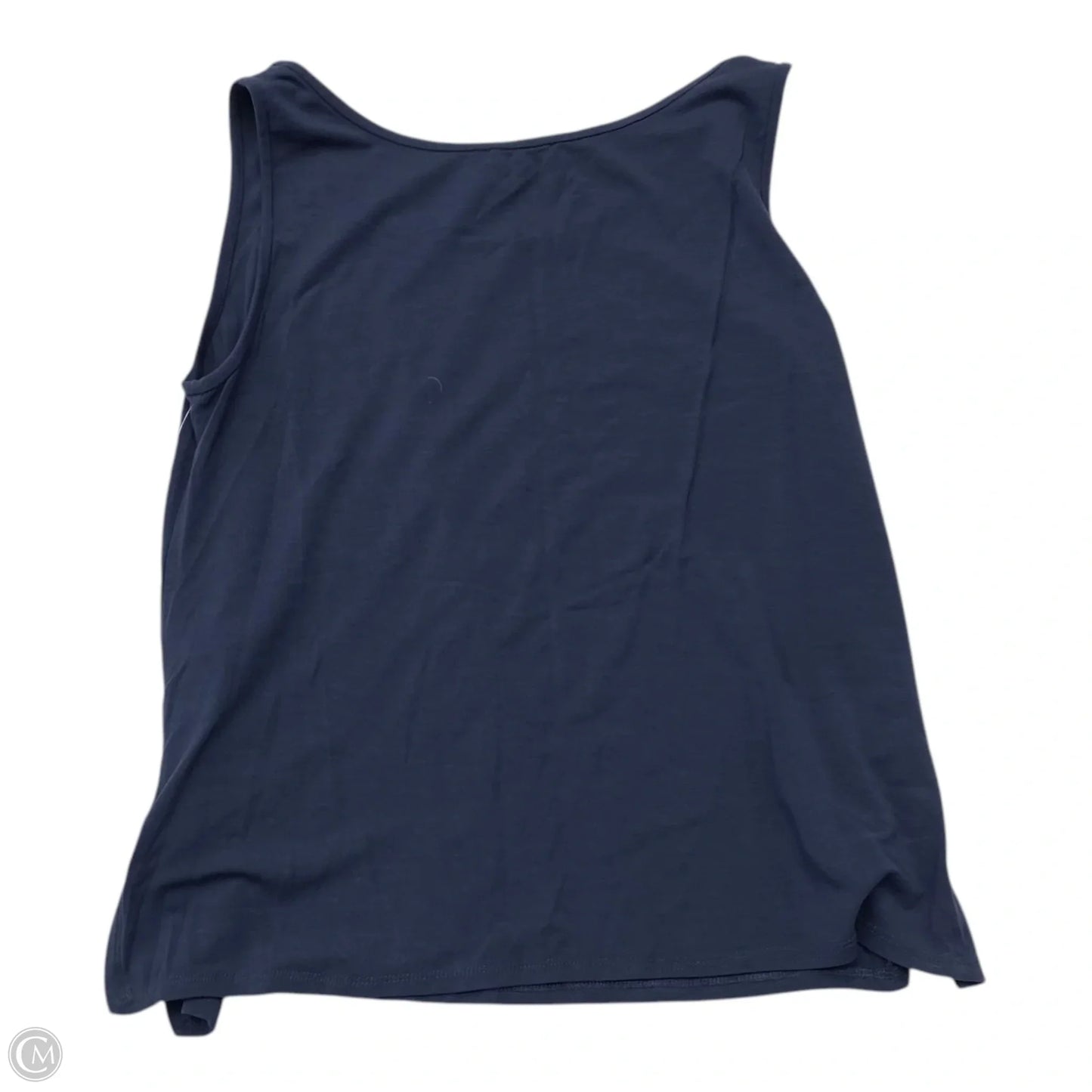 Top Sleeveless Designer By Eileen Fisher In Navy, Size: Xs