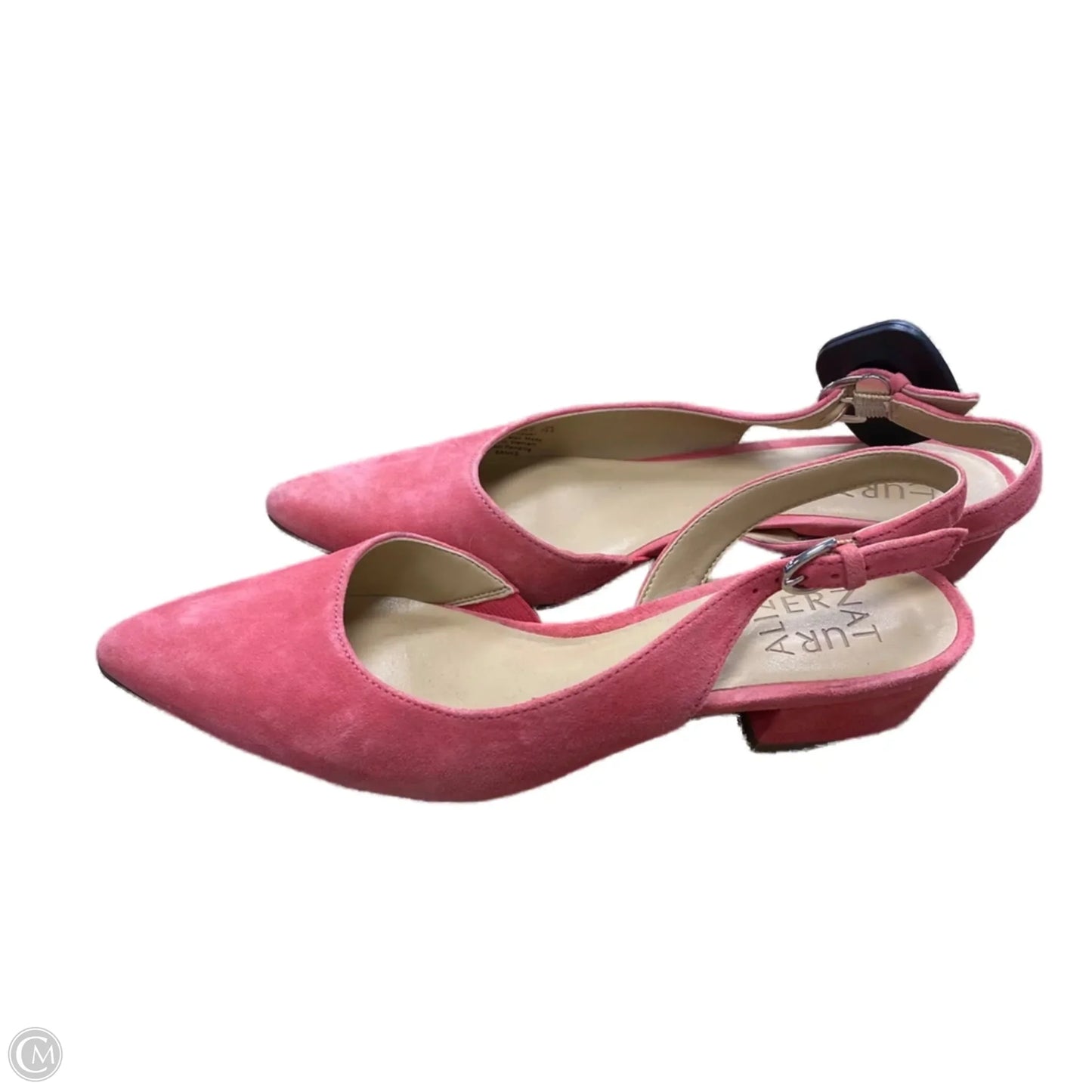 Sandals Heels Platform By Naturalizer In Pink, Size: 6.5