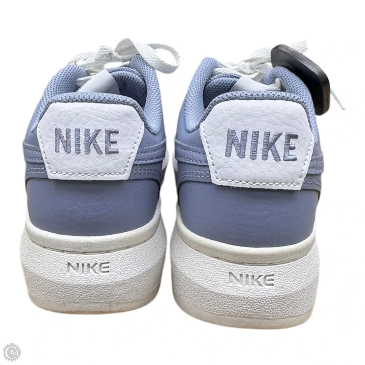 Shoes Sneakers By Nike In Blue & White, Size: 9