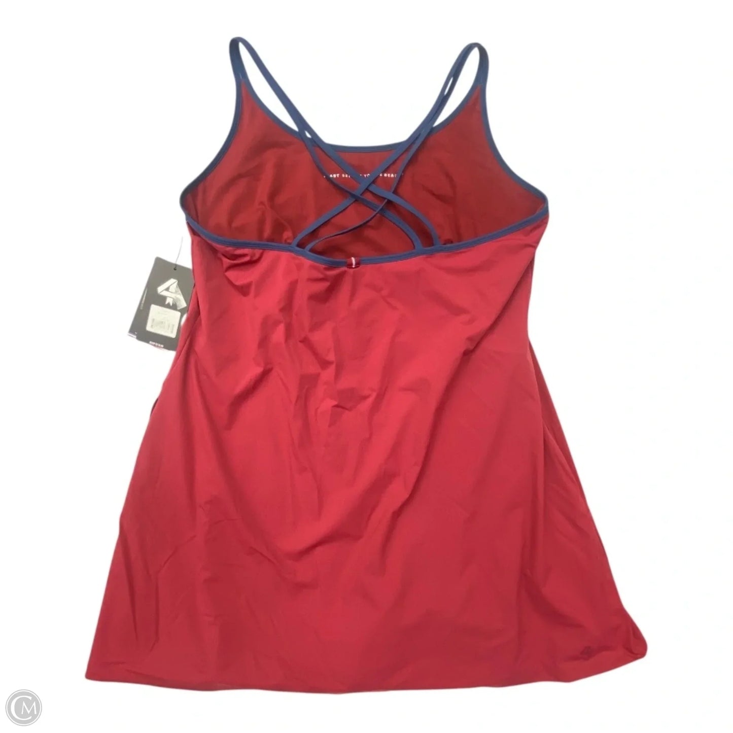 Athletic Dress By Fourlaps In Red, Size: 1x