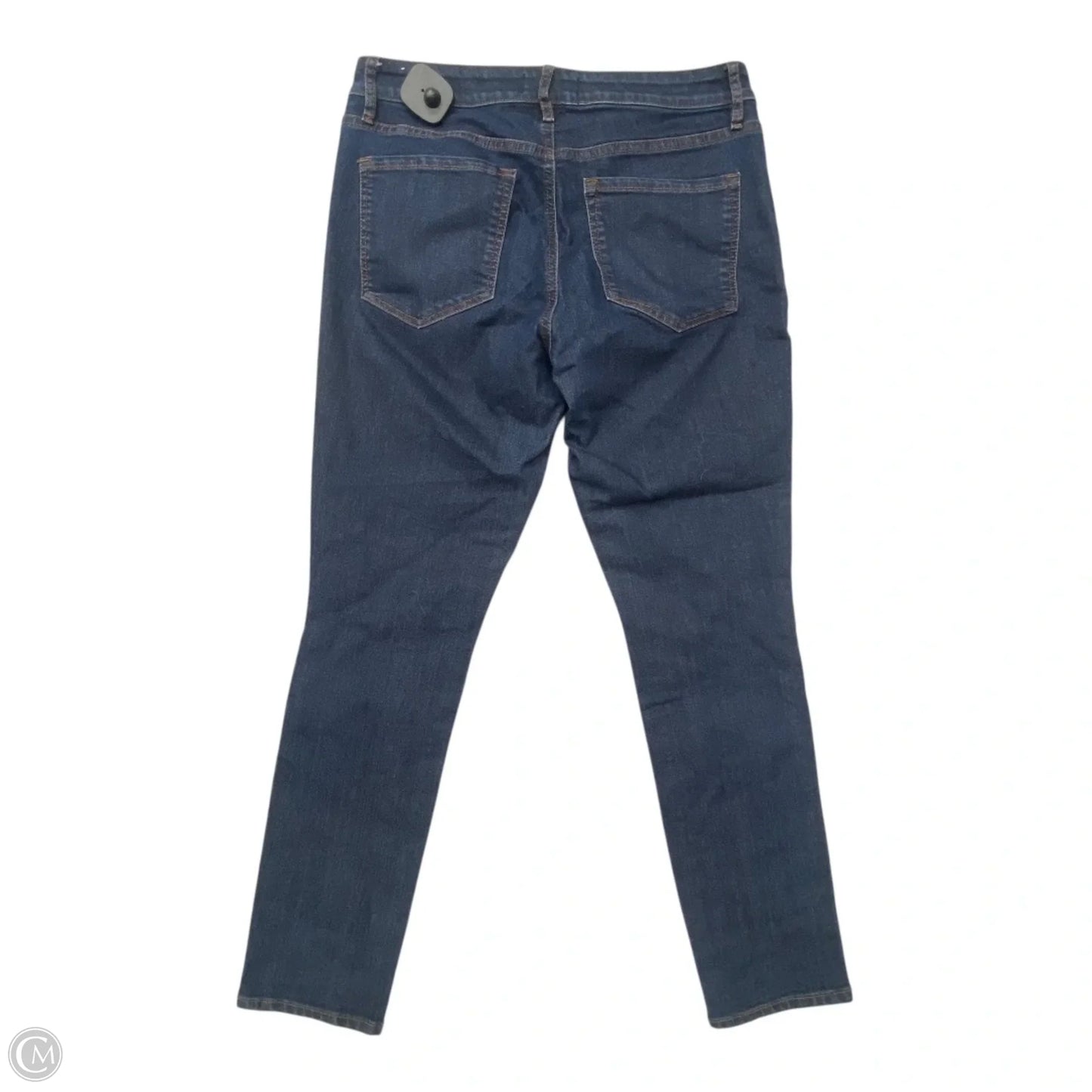 Jeans Straight By Loft In Blue Denim, Size: 6