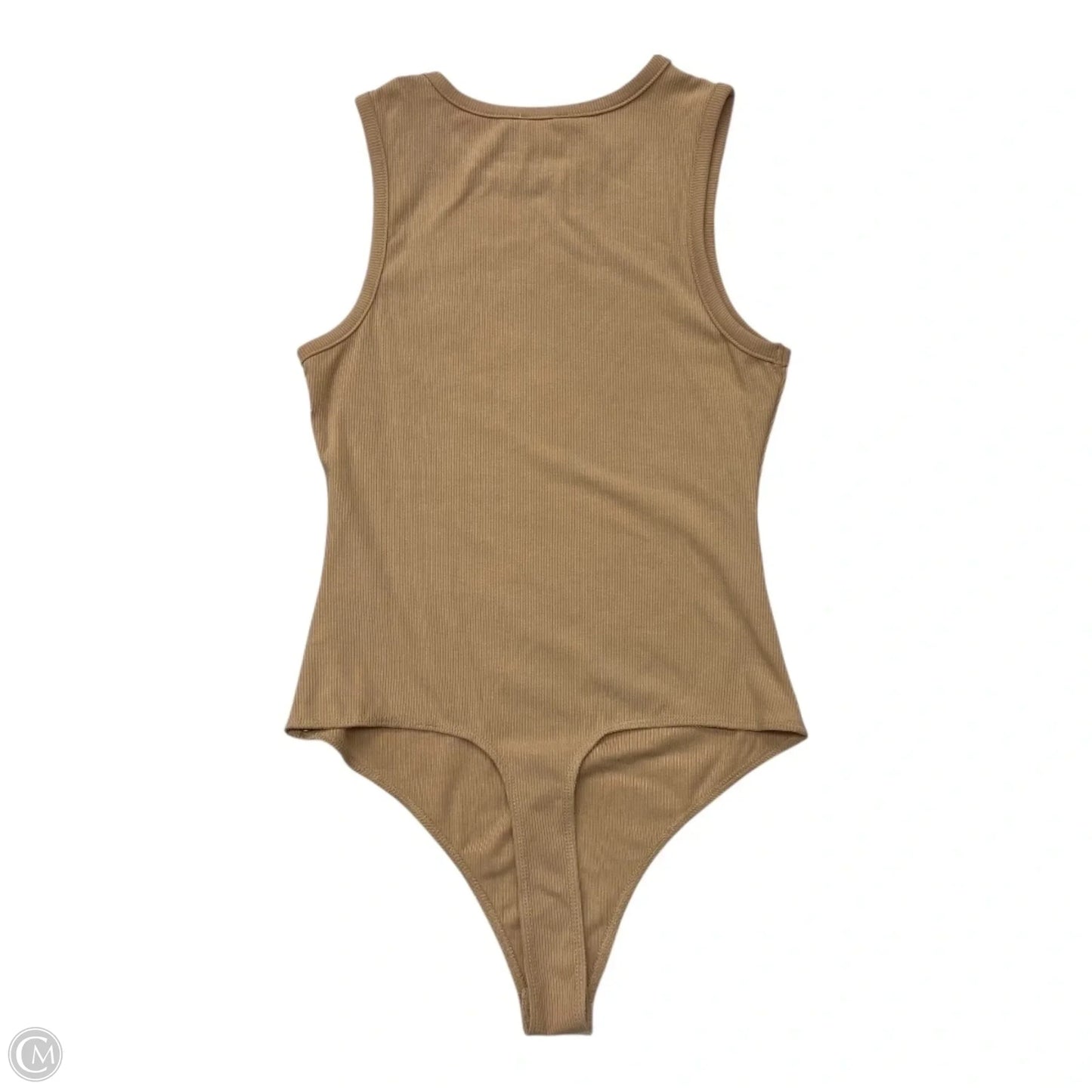 Top Sleeveless By Le Lis In Tan, Size: M