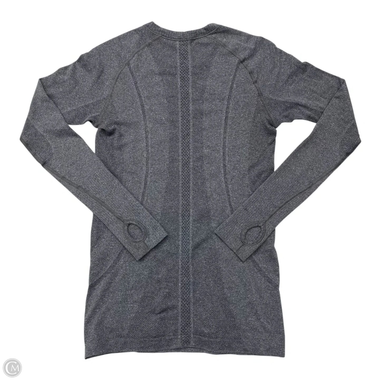 Athletic Top Long Sleeve Crewneck By Lululemon In Grey